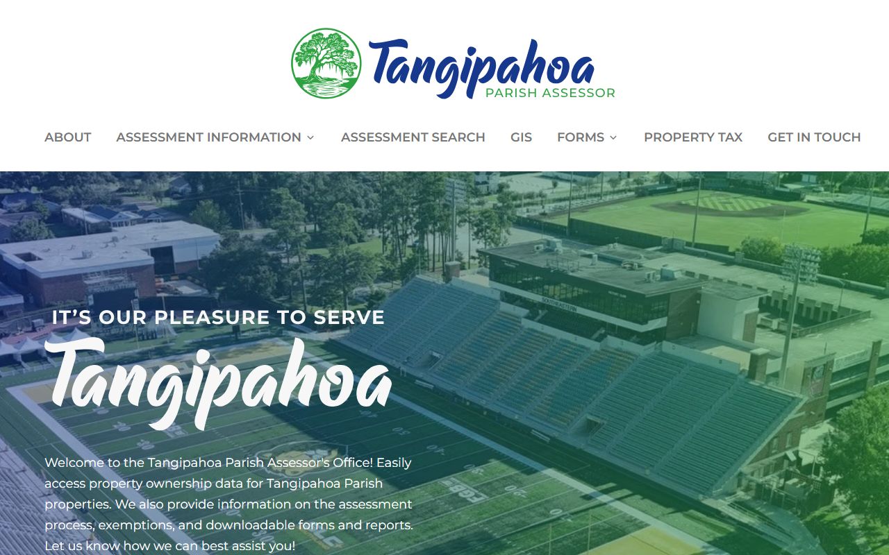Tangipahoa Parish Assessor property search for residents directory